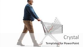  Presentation with shot - Presentation featuring full-length-profile-shot background and a white colored foreground