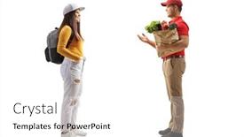  Presentation with grocery bag - 