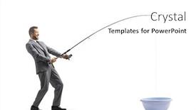  Presentation with wash - Presentation consisting of full-length-profile-shot background and a white colored foreground