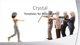  Presentation with grandparents - PPT theme with full-length-profile-shot background and a white colored foreground