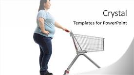  Presentation with waiting line - Amazing PPT layouts having full length profile shot backdrop and a white colored foreground