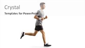  Presentation with lens flare on white - Presentation theme consisting of hobbies - full length shot background and a white colored foreground