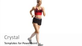  Presentation with shot - PPT layouts consisting of full-length-shot background and a white colored foreground