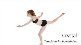  Presentation with sporty - PPT layouts with manicure scissors isolated on the white background background and a white colored foreground