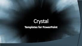  Presentation with dark blue - Cool new PPT theme with dark hole full of dense backdrop and a black colored foreground