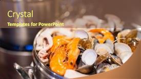  Presentation with seafood - 