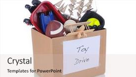  Presentation with sports softball - Amazing PPT theme having full of toys and sports backdrop and a soft green colored foreground