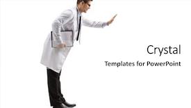  Presentation with steel making shop - PPT theme featuring fullness - full length profile shot background and a white colored foreground