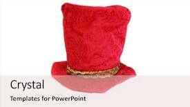  Presentation with fun - Beautiful theme featuring fun and funny hat aka backdrop and a lemonade colored foreground