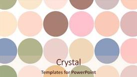  Presentation with cool - Slide deck consisting of fun coil - cool circles background and a lemonade colored foreground