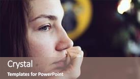  Presentation with international student - Beautiful PPT theme featuring fun during break in coffee backdrop and a coral colored foreground