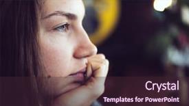  Presentation with international student - Slides with fun during break in coffee background and a wine colored foreground