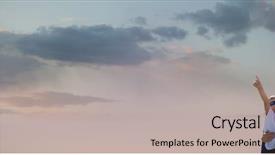  Presentation with superhero - Colorful slides enhanced with fun powerpoints - mother and son pretending backdrop and a  colored foreground