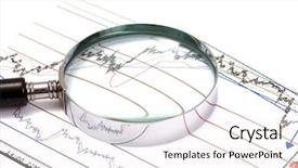  Presentation with stock market - Audience pleasing presentation theme consisting of fund management - analysing the stock market backdrop and a pink colored foreground