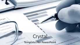  Presentation with financial management - Amazing slide set having fund management - financial analysis backdrop and a light blue colored foreground