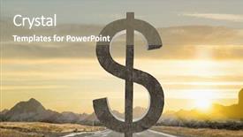  Presentation with deposit - Amazing PPT layouts having funding transportation - safe deposit symbol mixed media backdrop and a  colored foreground