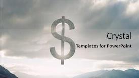  Presentation with deposit - Cool new slide deck with funding transportation - safe deposit symbol mixed media backdrop and a  colored foreground