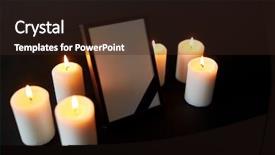  Presentation with mourning - Colorful presentation design enhanced with  backdrop and a  colored foreground