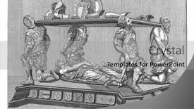  Presentation with funeral - Amazing theme having funeral-monument-for-engelbrecht-ii backdrop and a light gray colored foreground