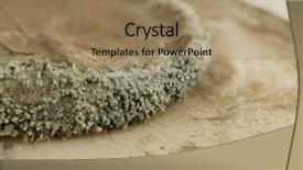  Presentation with fungal infection - Presentation design with smiley woman holding young tree in her hands over beautiful landscape background and a tawny brown colored foreground