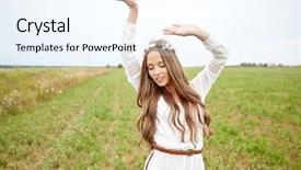  Presentation with andhra pradesh culture - PPT layouts having funky groovy - nature summer youth culture background and a cool aqua colored foreground