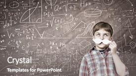  Presentation with fun - Beautiful presentation design featuring funky kids - kid boy having fun backdrop and a  colored foreground