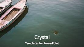  Presentation with india ganges - Audience pleasing slide set consisting of funnel whirlpool in the water backdrop and a dark gray colored foreground