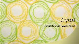  Presentation with pulp paper - Slide set having funnels - thai mulberry ringlet paper background and a blonde colored foreground