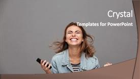  Presentation with winner - Theme featuring funny - close-up portrait of beautiful screaming background and a gray colored foreground