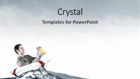  Presentation with rubber duck - Audience pleasing PPT theme consisting of funny-businessman-with-yellow-rubber backdrop and a light gray colored foreground