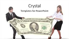  Presentation with elements - Audience pleasing PPT theme consisting of wealth management - funny collage business elements backdrop and a white colored foreground