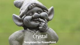  Presentation with umi budou seaweed or green - Amazing presentation having funny dwarf gnome with green backdrop and a violet colored foreground