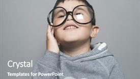  Presentation with anguish - Audience pleasing presentation design consisting of funny faces boredom worry anguish backdrop and a gray colored foreground