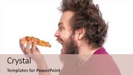  Presentation with haircut - Cool new theme with funny haircut happy hungry backdrop and a coral colored foreground