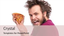  Presentation with haircut - Audience pleasing slide deck consisting of funny haircut happy hungry backdrop and a lemonade colored foreground