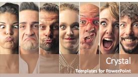  Presentation with funny - Slide deck consisting of funny jokes background and a coral colored foreground