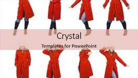  Presentation with fun work - Colorful PPT theme enhanced with lets work together - funny me let's have fun backdrop and a coral colored foreground