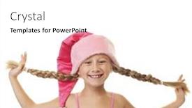  Presentation with girl christmas - 