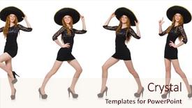  Presentation with mexican - Presentation design with funny mexican with sombrero hat background and a lemonade colored foreground