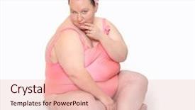  Presentation with funny - Colorful slide deck enhanced with swimsuit posing on a white backdrop and a lemonade colored foreground