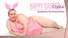  Presentation with funny - Slide deck consisting of funny picture of a plus background and a pink colored foreground