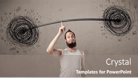  Presentation with chaos - Colorful presentation design enhanced with healthy green smoothie in a glass of spinach celery and apple on a wooden background backdrop and a mint green colored foreground