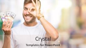  Presentation with multiracial team of young doctors stacking hands - PPT layouts consisting of funny stacks - young handsome man holding stack background and a lemonade colored foreground