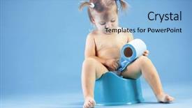  Presentation with toilet training - PPT layouts having american black bear walking in the woods background and a gray colored foreground