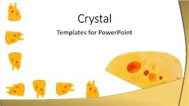  Presentation with hero - Audience pleasing presentation consisting of funy - funny game hero eats cheese backdrop and a white colored foreground