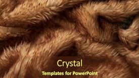  Presentation with space - Presentation featuring fur-coat-background-fur-space background and a  colored foreground