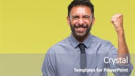  Presentation with anger - Amazing slide set having furious while shouting with anger backdrop and a seafoam green colored foreground