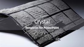  Presentation with flat - Cool new slide deck with furnace - flat panel fiberglass filters backdrop and a gray colored foreground