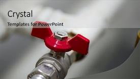  Presentation with pipes - Colorful slide set enhanced with lens flare grey - translucent wave with snow new backdrop and a white colored foreground