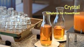  Presentation with juice pomegrante - Cool new PPT theme with furnished facilities - apple and orange juice backdrop and a  colored foreground